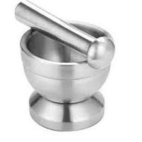 ¯ DIE Cobek Mini Alat Tumbuk Penghalus Bumbu Peralatan Dapur Alat Memasak Stainless Steel Termurah ✫