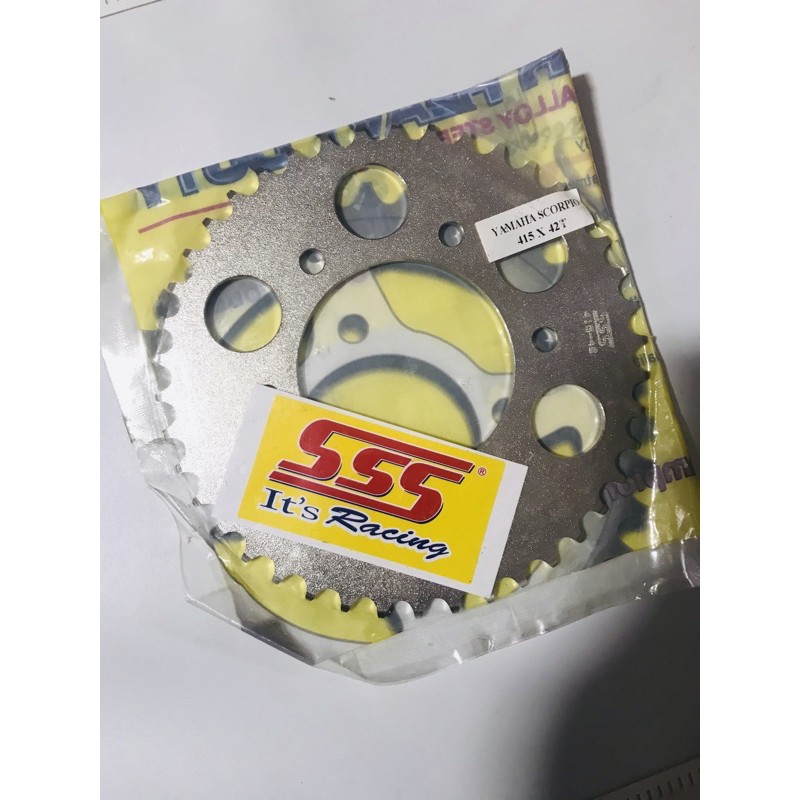 Gear Gigi tarik belakang Triple S SSS Scorpio Vixion 415-42T