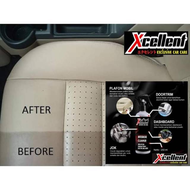 COD Pembersih interior mobil - Interior Cleaner Mobil By Xcellent Original