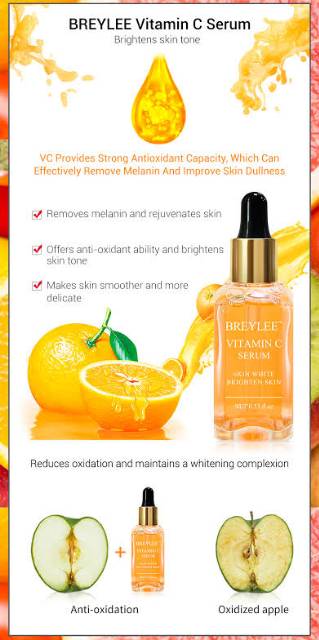 Breylee Vitamin C Serum Whitening Shopee Indonesia