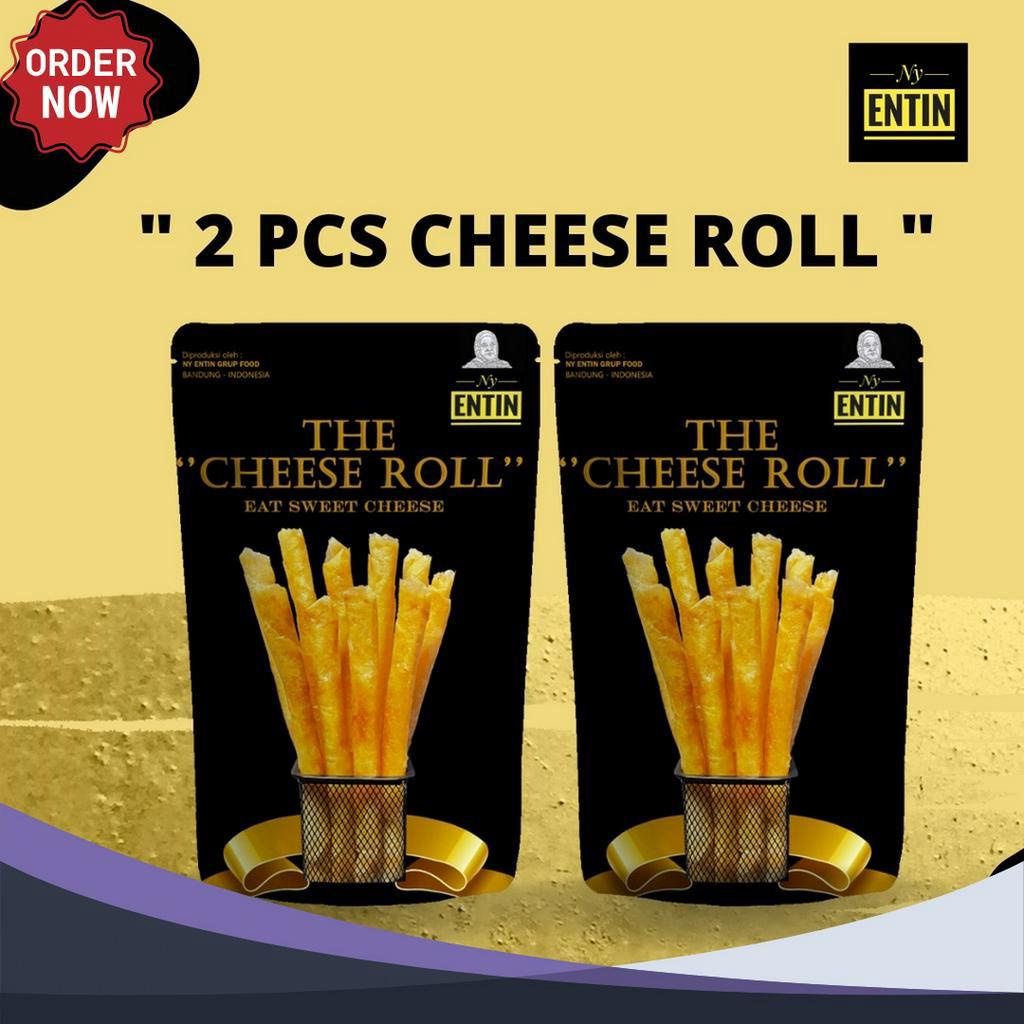 

BIG DISCOUNT PAKET 2 dua pcs THE CHEESE ROLL Eat Sweet Cheese NY ENTIN