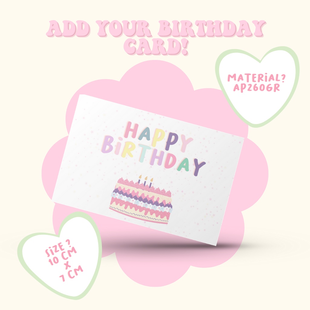 

[Candies Bear] Birthday Card by candies bear