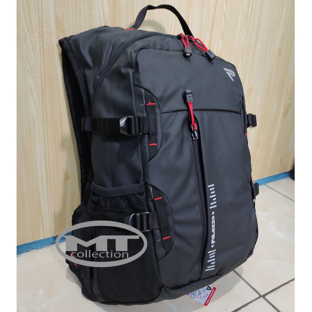 Palazzo dan Polo Light Waterproof Premium Tas Ransel Backpak Keren (Free Rain Cover)