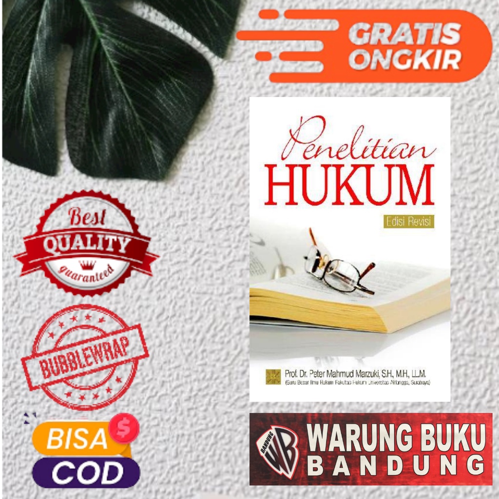 BUKU PENELITIAN HUKUM - Prof. Dr. Peter Mahmud Marzuki