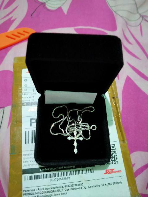 Kotak Perhiasan / Box Perhiasan / Tempat Perhiasan Kalung Liontin / Kt01