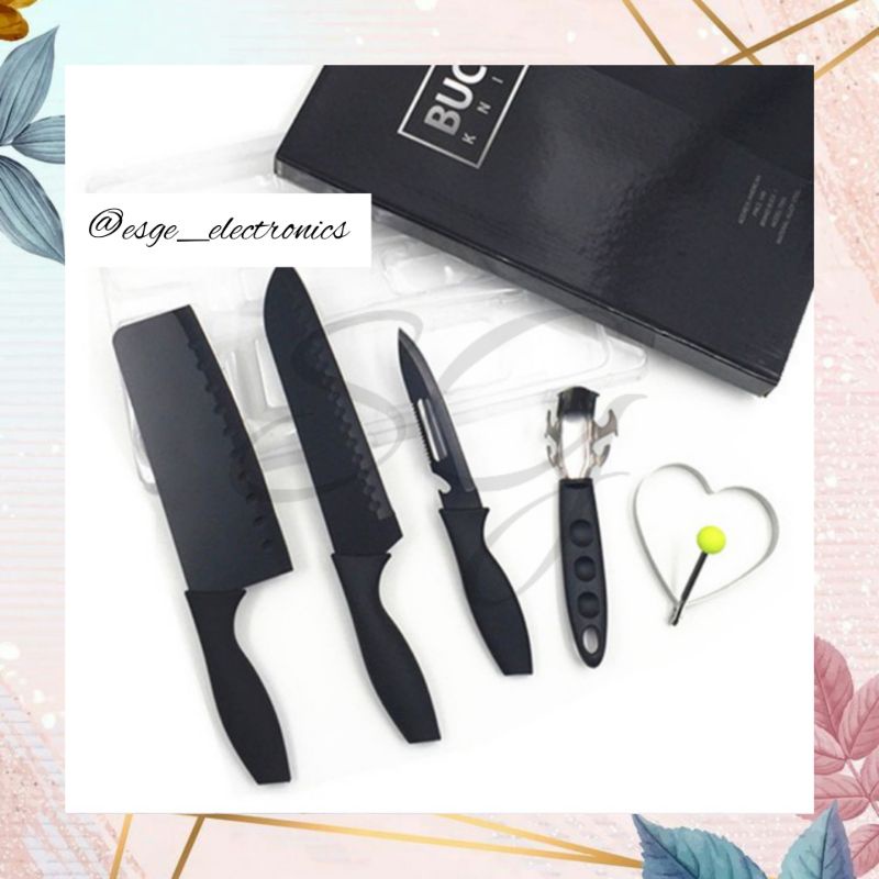 SET PISAU DAPUR PISAU 5 IN 1 PISAU SAYUR PISAU BUAH PISAU DAGING CETAKAN TELUR PISAU SERBAGUNA PISAU TAJAM PISAU UNIK PISAU ALAT MASAK GUNTING DAPUR SET PISAU CANTIK SET PISAU IMPORT SET PISAU KERAMIK PISAU SLICING KNIFE FRUITS KNIFE