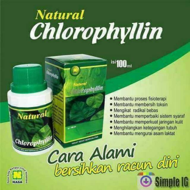

Minuman sehat natural chlorophyllin