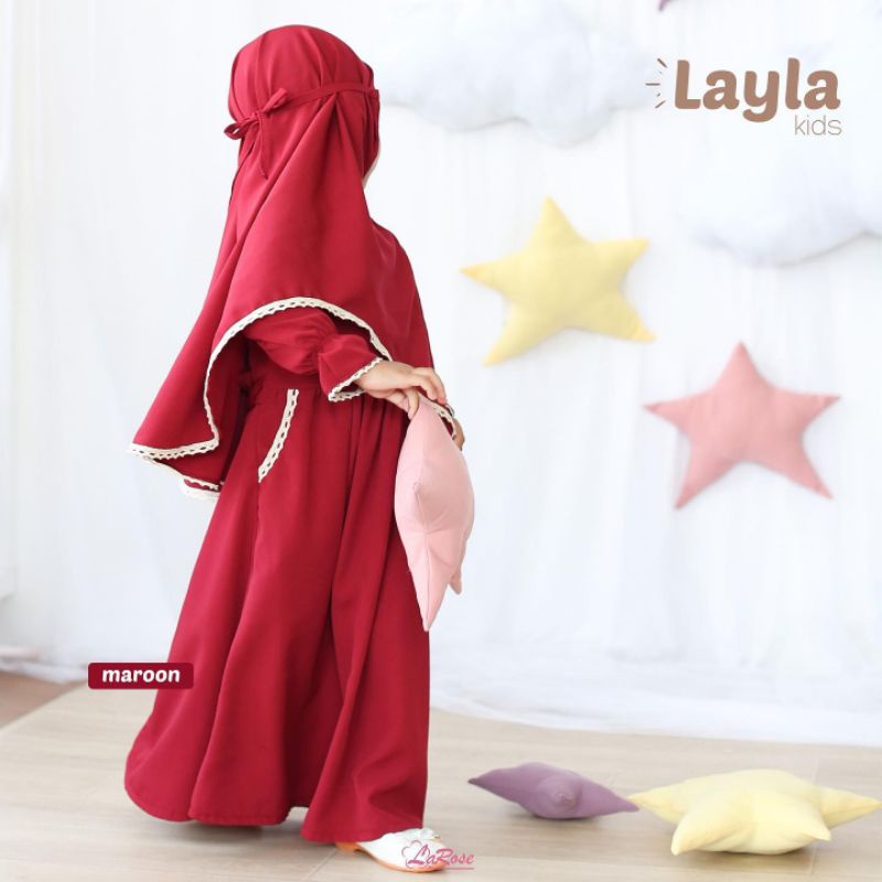 DRESS MUSLIM ANAK 5-6 TAHUN/AYLA KIDS/KIDS FASHION MUSLIM ANAK PEREMPUAN/GAMIS ANAK TERBARU/LAYLA KIDS/FAR MOSLEMSTORE