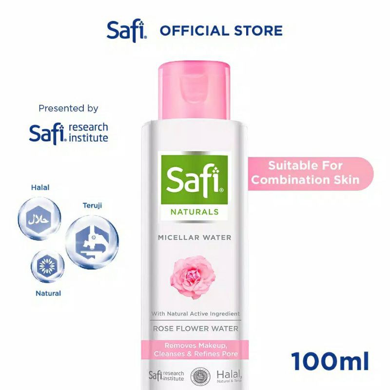 Safi Naturals Micellar Water Rose