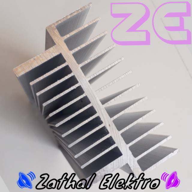 Heatsink 3U Builtup 23Sirip 30cm Tebal