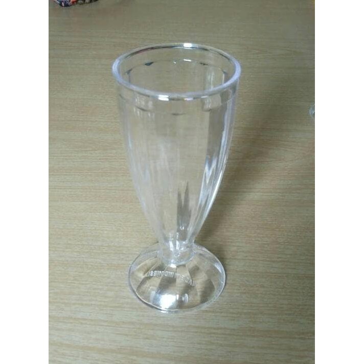 Unik Gelas Jus Plastik Bening - Acrylic - Transparan - Kaca Diskon