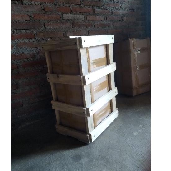 Top Shipment pecking kayu beautycase packing kayu