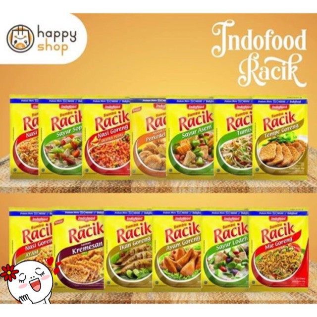 

Bumbu Racik Indofood Varian Isi 10 Pcs / Renceng