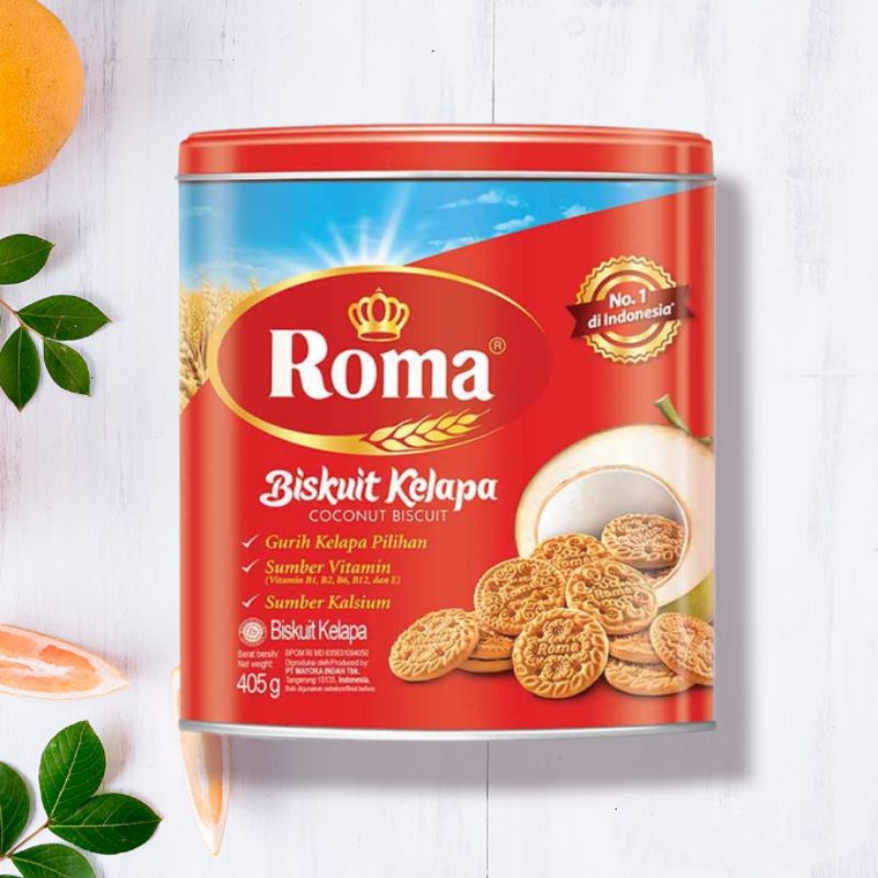 

Biscuit Roma Kelapa 405gr