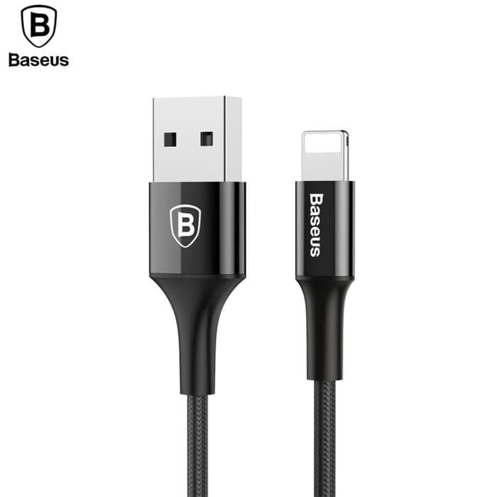 KABEL DATA IPHONE LIGHTNING LED BASEUS SHINING CABLE 1M