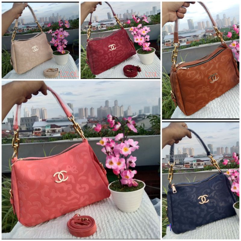 lz. TAS SHOULDER RANTAI TEBAL CHANNEL BAHU KERJA KANTOR VINTAGE CHANEL HOBO LUCU MURAH MODEL IMPORT