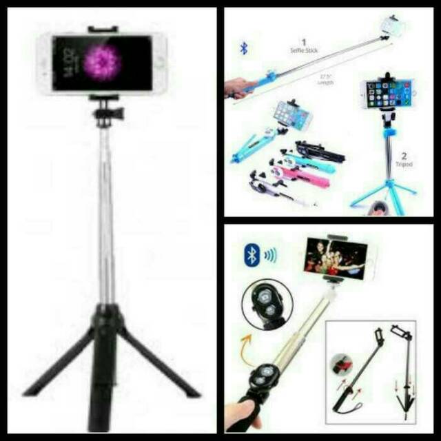 Tongsis 3 in 1