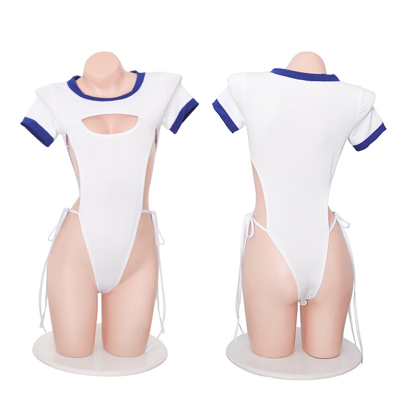 Ɛѵҽ Lingerie Sexy Seragam Olahraga Menggoda Bodysuit Cosplay 1216