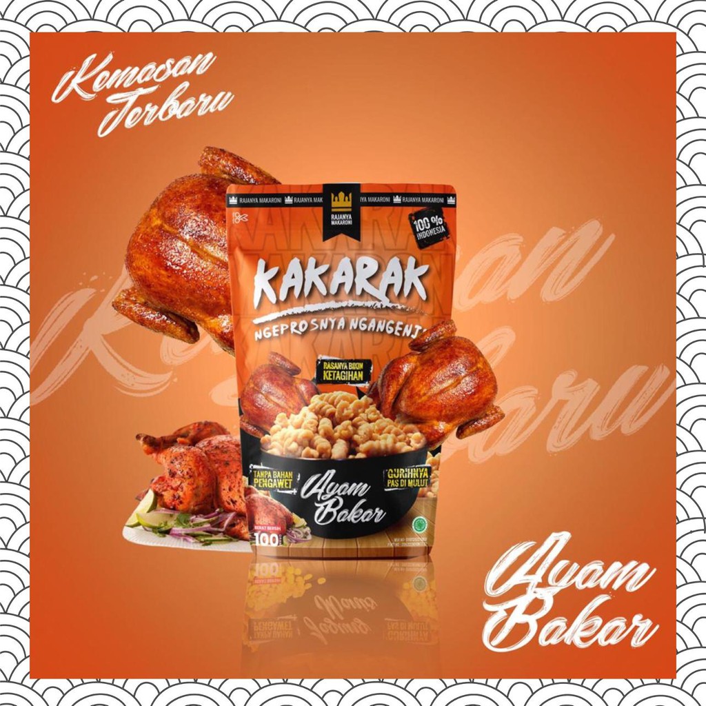 

MAKARONI SPIRAL VARIAN AYAM BAKAR