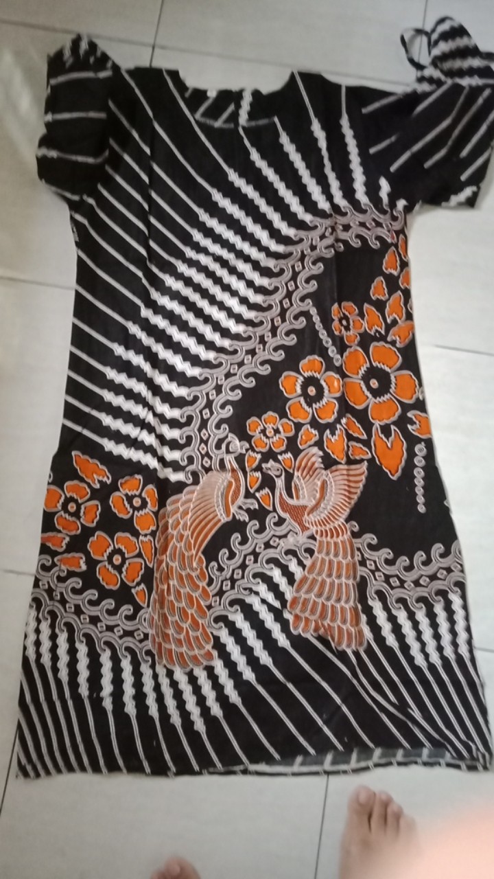 Batik Kalongan | Tunik Batik S M L Xl Xxl Motif Abri Lancip