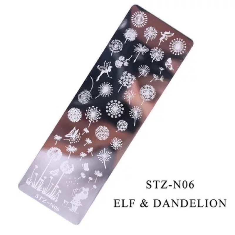 STZ STAMPING PLATE STAMP PLATE NAIL ART / hiasan stamping gel plat besi stamp nail polish