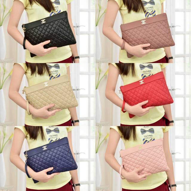 TAS CLUTCH CHANEL 5566 RESTOCK VC N