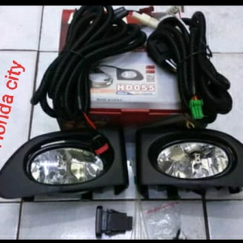 foglamp BUMPER bemper DEPAN lampu SOROT kabut MOBIL honda city MODEL ORISINIL