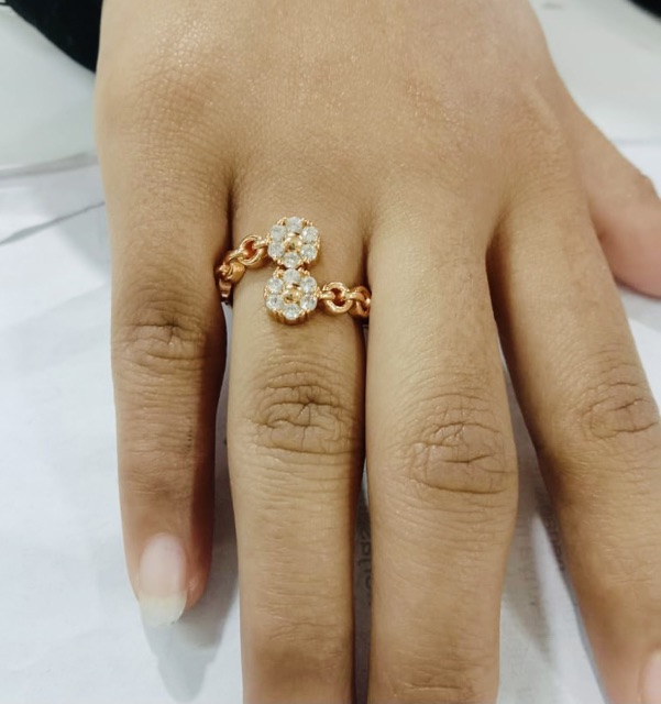 Cincin wanita //cincin permata //cincin lapis emas//perhiasan// cincin