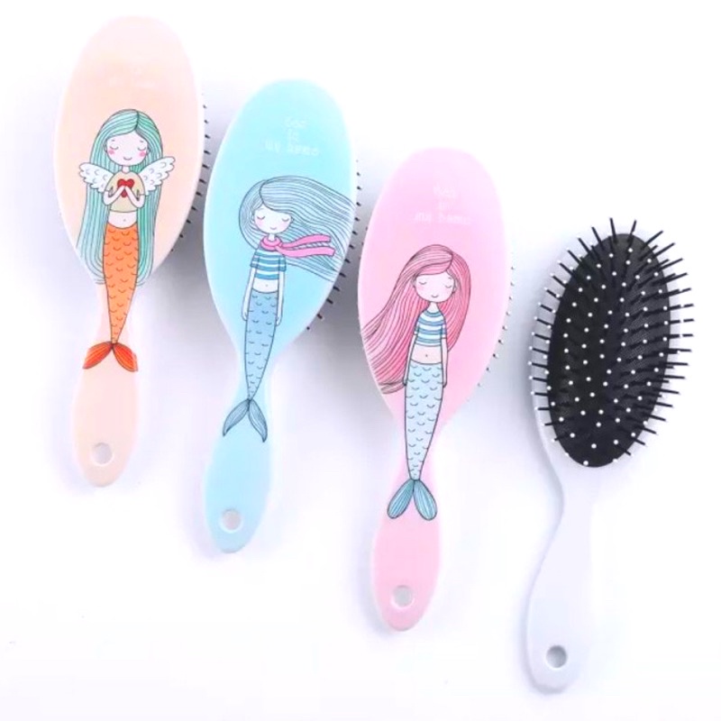 sisir rambut wanita cushion hair brush comb catokan sisir /Sisir Kesehatan / Sisir anti kusut / Detangler Hairbrush