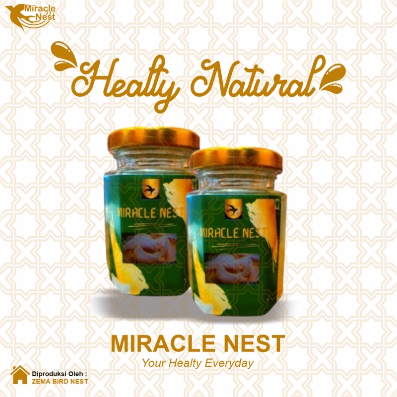 

Minuman Sarang Burung Walet Super Miracle Nest 100 ML