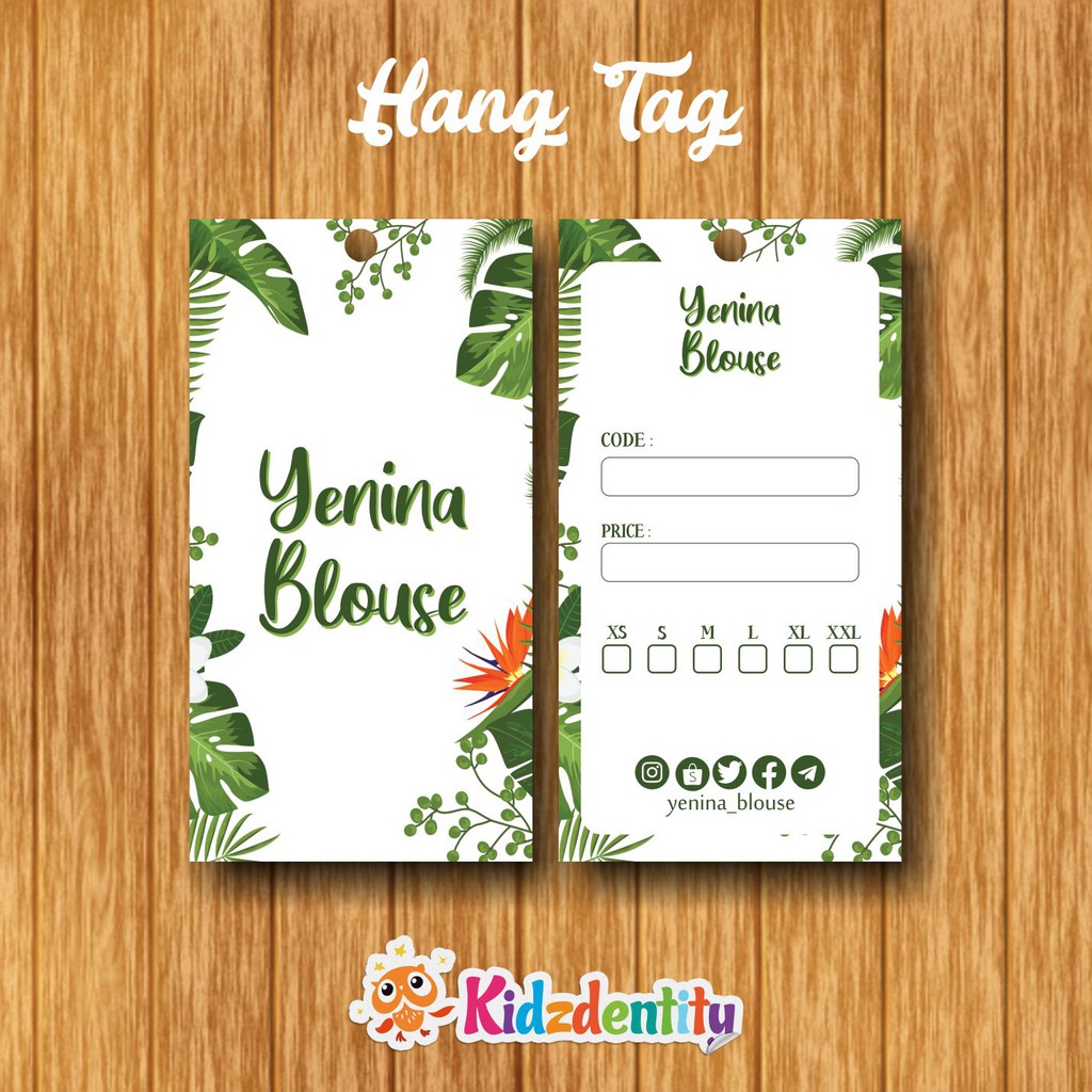 

KIDZDENTITY HANGTAG "02