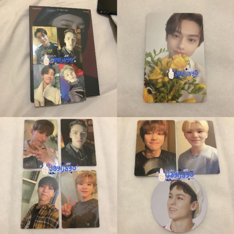 Seventeen Attacca Carver Semicolon Your Choice Photocard Album Jun Bunga Hoshi Woozi DK The8 Seungkw
