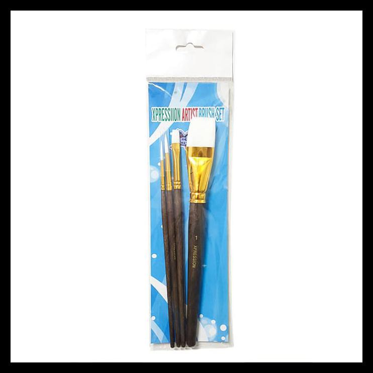 

NEW XPRESSION BRUSH SET 7062-4 PERALATAN MELUKIS MURAH TERUPDATE