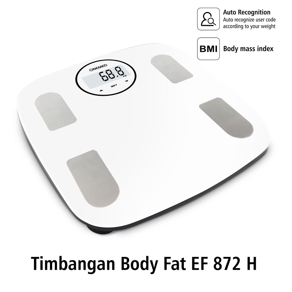 Timbangan Badan Digital Body Fat Monitor Onemed 872 H