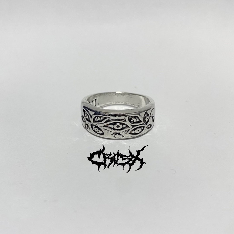 THOUSAND RING / EYES RING CINCIN MATA THOUSAND EYE RING / COUPLE RING CINCIN COUPLE KOREAN STYLE RING CINCIN STYLE KOREA CINCIN AESTHETIC RING CINCIN TITANIUM CINCIN STAINLESS STEEL CINCIN PRIA CINCIN WANITA HIP HOP PUNK RETRO VINTAGE METAL RING