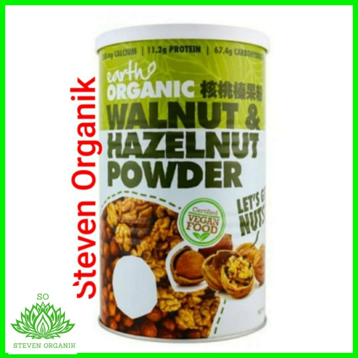 

Krimer- Earth Living Organic Walnut & Hazelnut Powder 500 Gr -Krimer.