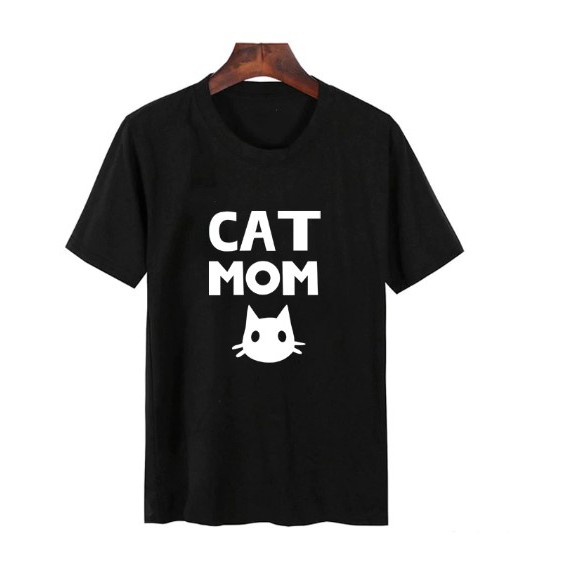 CAT MOM LUCU KAOS BIG SIZE 2XL 3XL 4XL 5XL LENGAN PENDEK