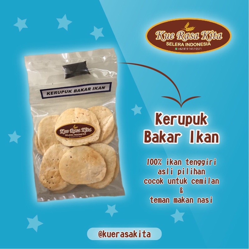 

KERUPUK BAKAR IKAN