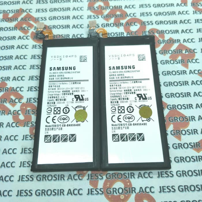 Baterai Battery Original SAMSUNG Note 8 , N950 , SM-N950 , EB-BN950ABE