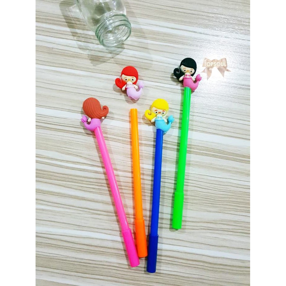 

Promo Pulpen Mermaid / Gel Pen Karakter Putri Duyung Pena Lucu Souvenir Unik Elegan