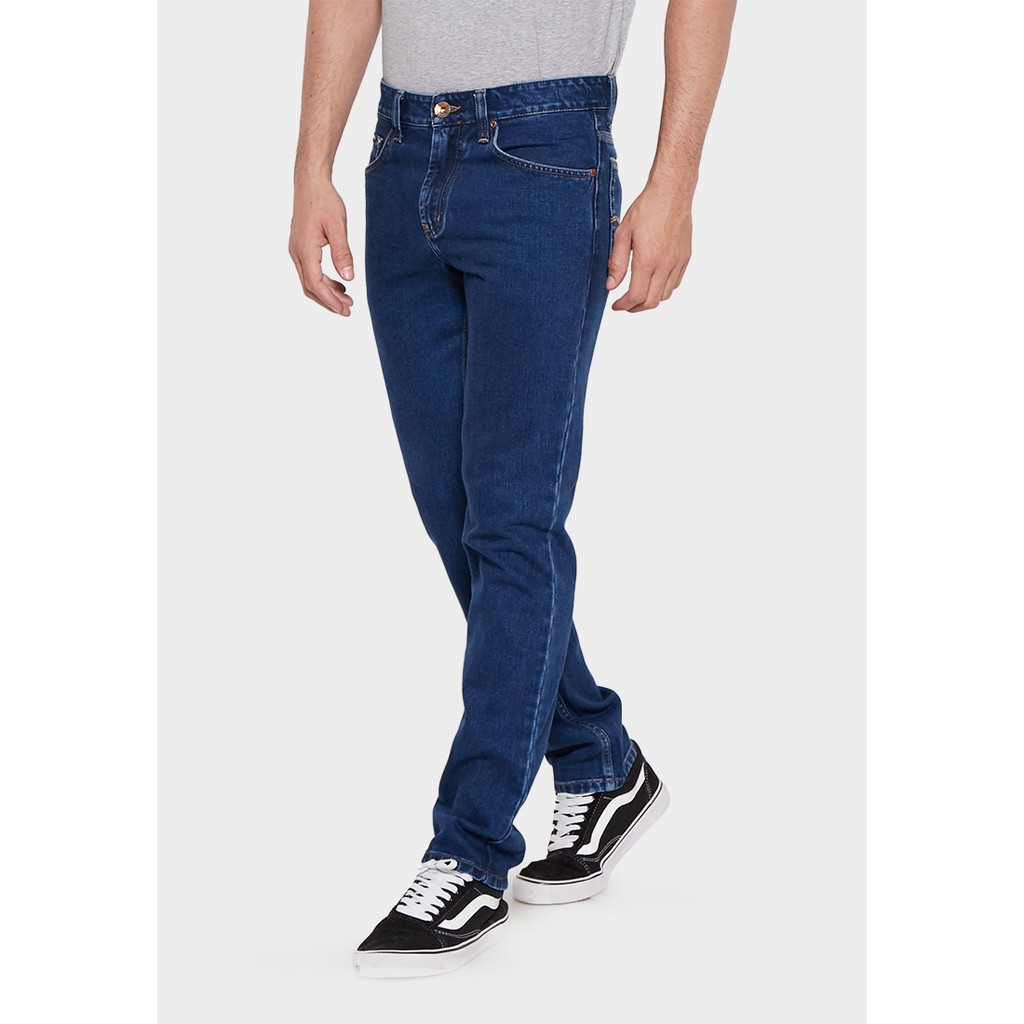 JBBoss Celana Panjang Jeans Alfa Denim Regular Fit (Blue) / Ramayana Jatinegara