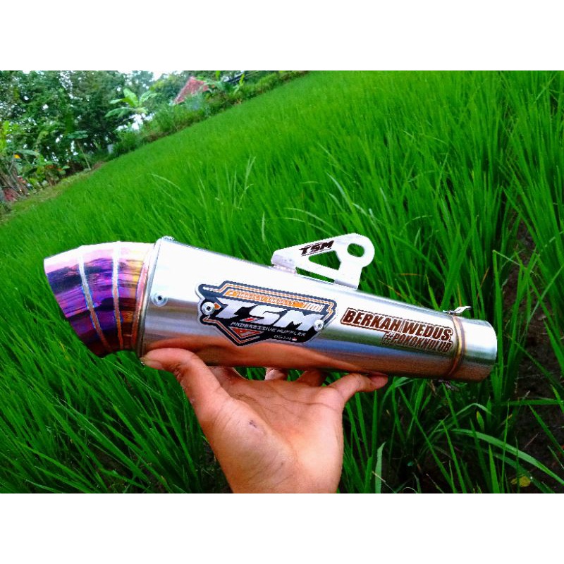 Slenser only Corong Bluemoon free laser nama original TSM gl herex cb tiger mp/megapro vixion yerex 