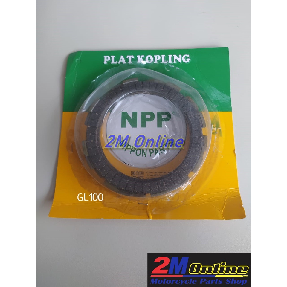 Mdr Kampas Kopling GL 100 GL125 Merk NPP