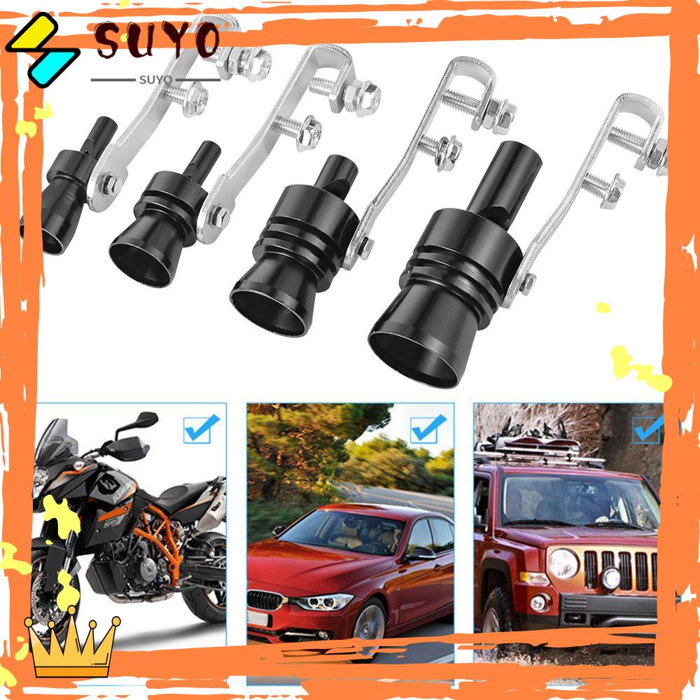 SUYOU Universal Car Turbo Exhaust Pipe Car Parts Tail Exhaust Muffler Pipe Sound Simulator Whistle Vehicle Accessories Whistle Simulator Automotive Kits Turbo Tail Roar Maker Sound