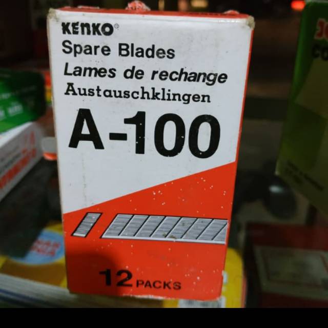 

Isi cutter kecil 1 tube