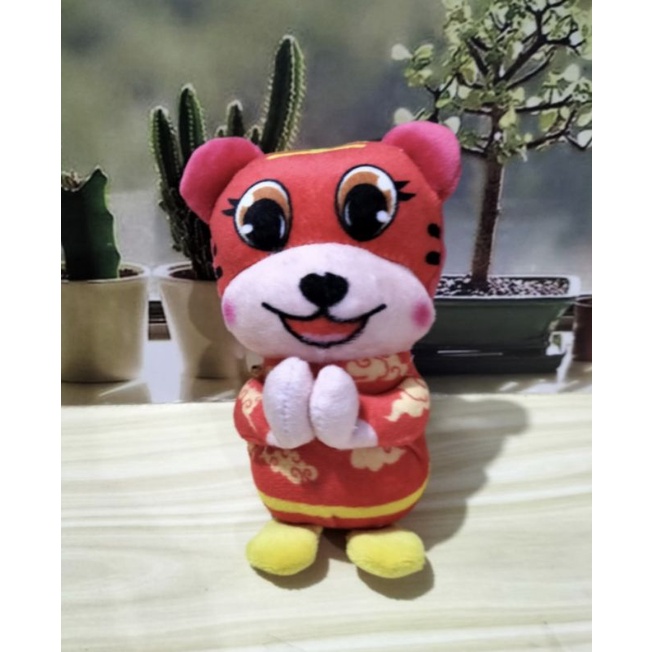 Boneka Macan Imlek,shio macan impor