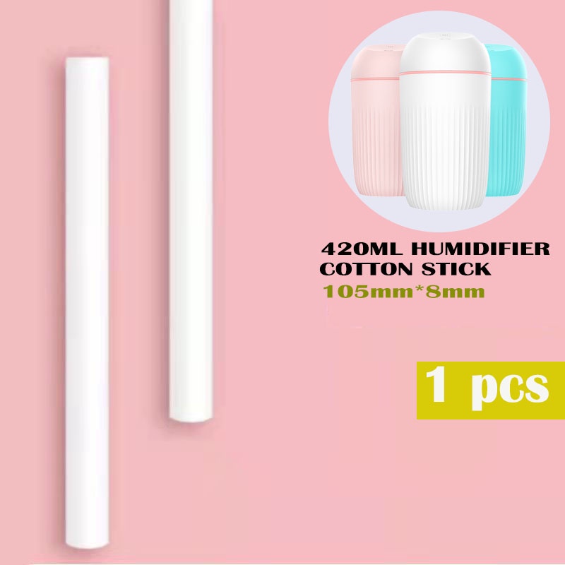 YUHO Diffuser humidifier mobil portable essential oil reed hampers safe care aromatheraphy pembersih udara Pelembab minyak esensial aromaterapi parfum pengharum uap ruangan air purifier penyejuk infuser minimisk-cotton 420ml 1pcs