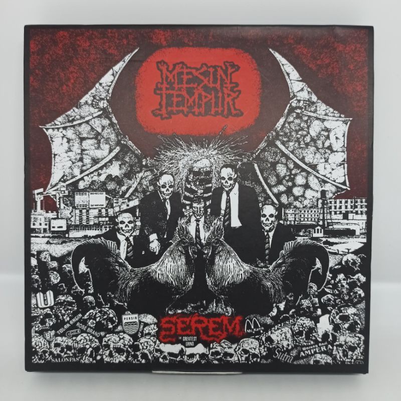 BOXSET VINYL 7" MESIN TEMPUR - SEREM (THE GREATEST GRIND)