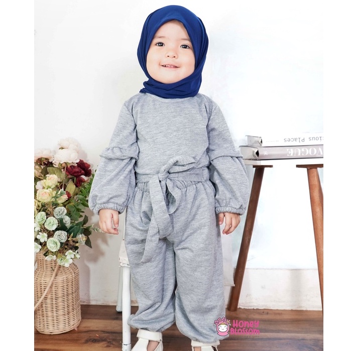 Alika One Set Anak Honeyblossom / Original Setelan One Set Anak Perempuan 1 Tahun