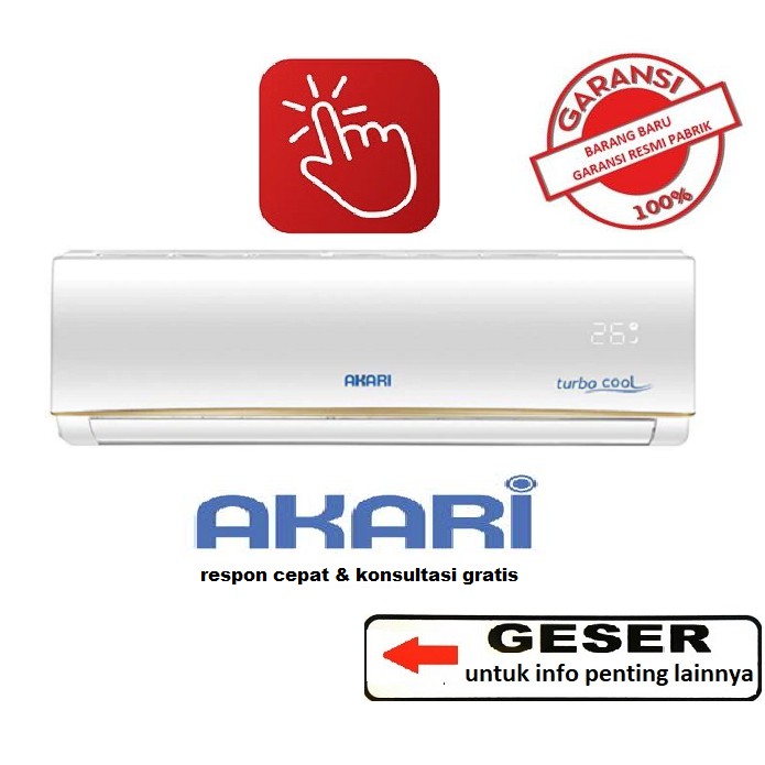 AKARI AC Low Watt 0.5 PK 05D3LW +ACCESORIES PIPA 5 MTR